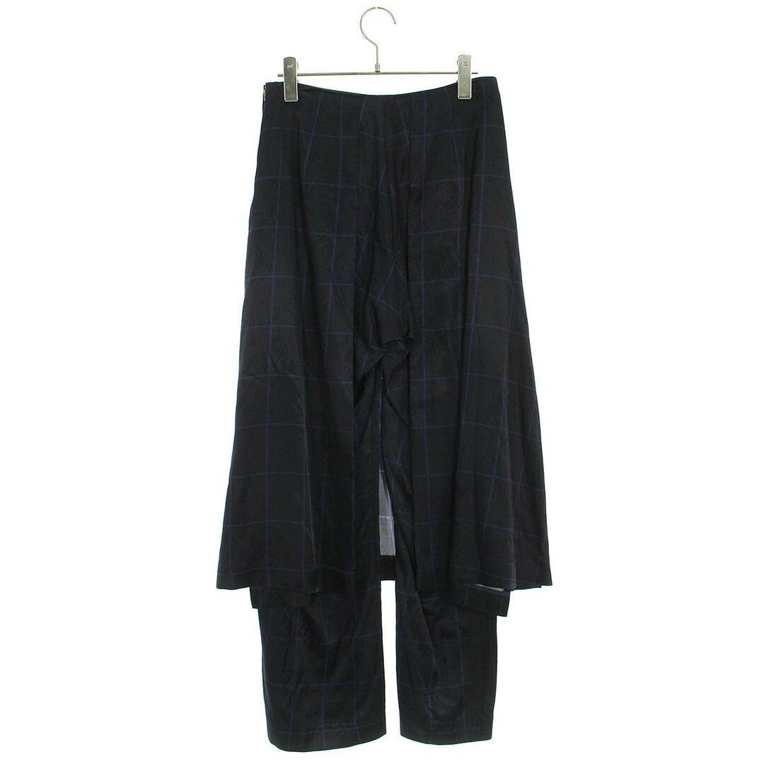 TOGA PULLA(トーガプルラ)のトーガプルラ 20SS ARCHIVES Check print pants skirt TP01-FF230 サイドジップチェックスカートロングパンツ レディース 34 レディースのパンツ(その他)の商品写真