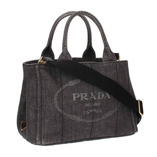 【 大感謝セール】 プラダ - PRADA カナパ レディース 2wayデニムハンドバッグ ハンドバッグ