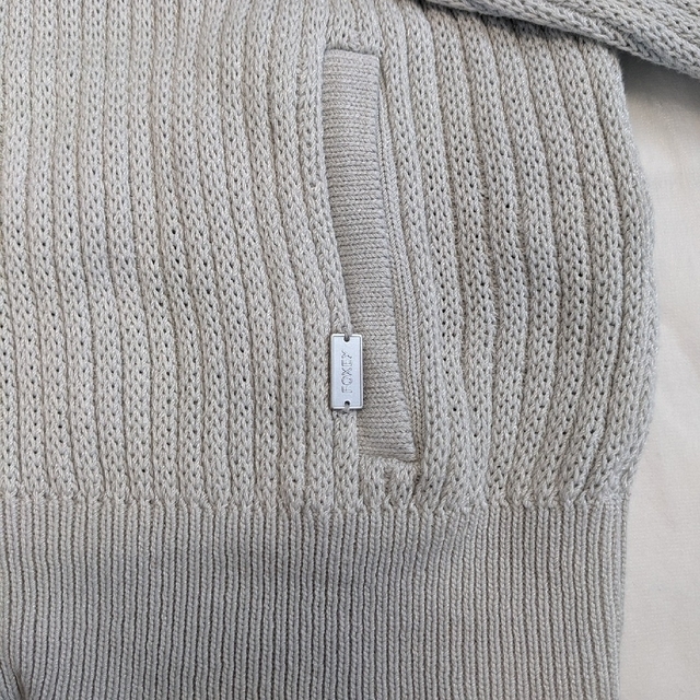 FOXEY - ご専用ですFOXEY☆HOODIE FAN シルク混ニットパーカー Reneの