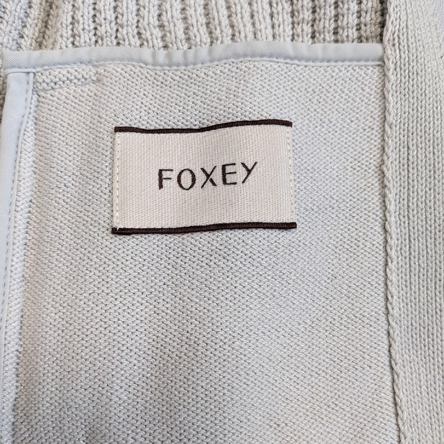 FOXEY - ご専用ですFOXEY☆HOODIE FAN シルク混ニットパーカー Reneの