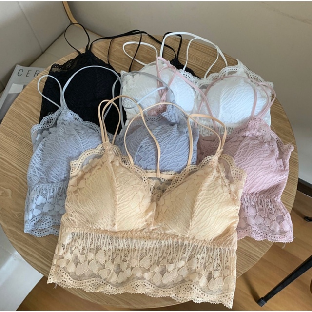大人気 カップ付き キャミソール バッククロス レース ショートタイプ ピンク