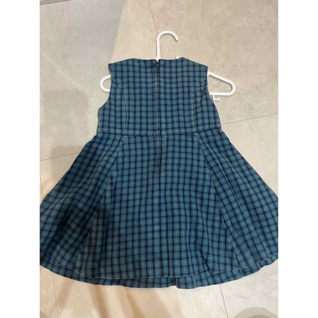 familiar(ファミリア)のファミリア　チェックワンピ キッズ/ベビー/マタニティのキッズ服女の子用(90cm~)(ワンピース)の商品写真