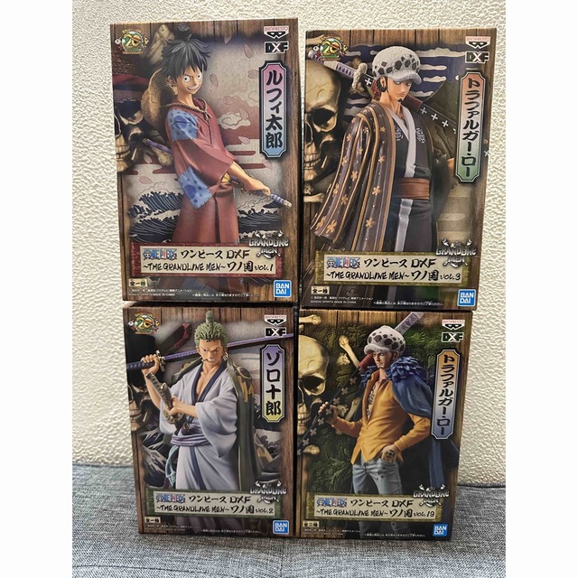 全商品セール ONE PIECE ワノ国フィギュア4点セット | www