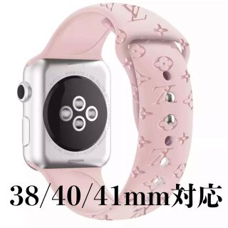 アップルウォッチ(Apple Watch)のApple Watch バンドピンク38-41(ラバーベルト)