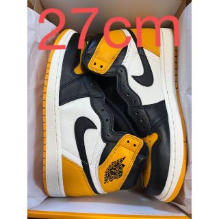 ナイキ(NIKE)のAirJordan1Hiog/taxi/US9(スニーカー)