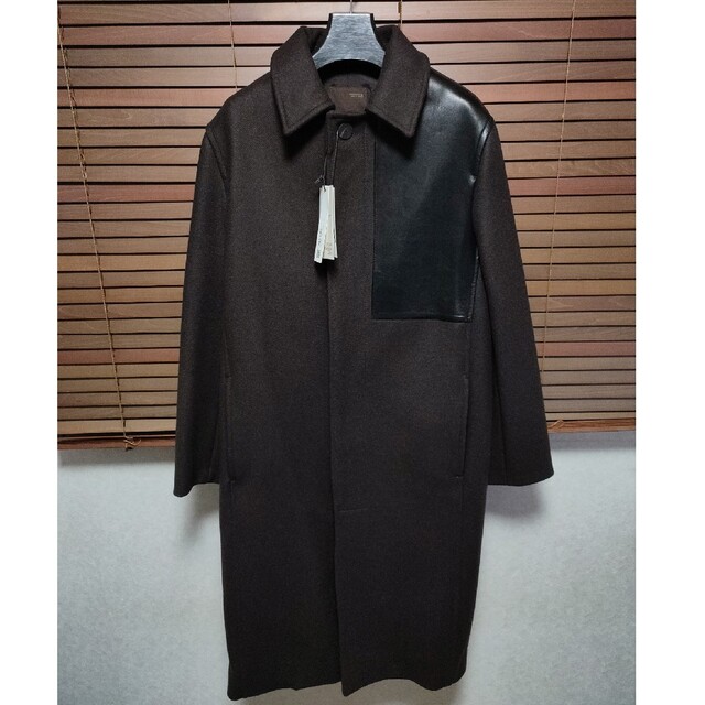 ZARA studio nicholson パッチ レザー コート S 【保障できる