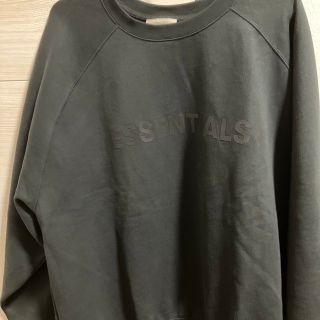 エッセンシャル(Essential)のFOG ESSENTIALS  FRONT-LOGO-SWEAT BLACK(スウェット)