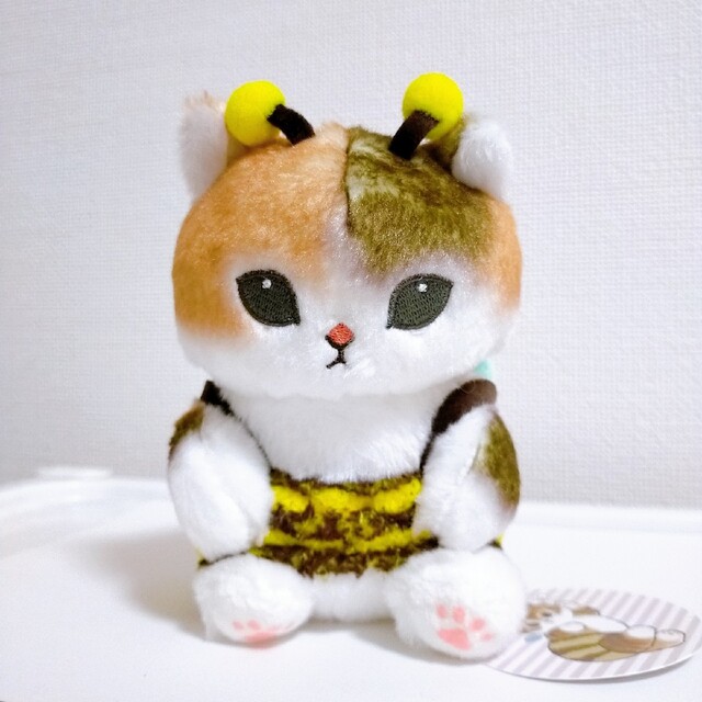 mofusand ミツバチにゃんぬいぐるみ D エンタメ/ホビーのおもちゃ/ぬいぐるみ(ぬいぐるみ)の商品写真