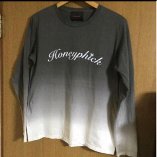 グランドキャニオン(GRAND CANYON)の値下げ Honey phick グラデーション染め加工 ロングTシャツ 未使用(その他)