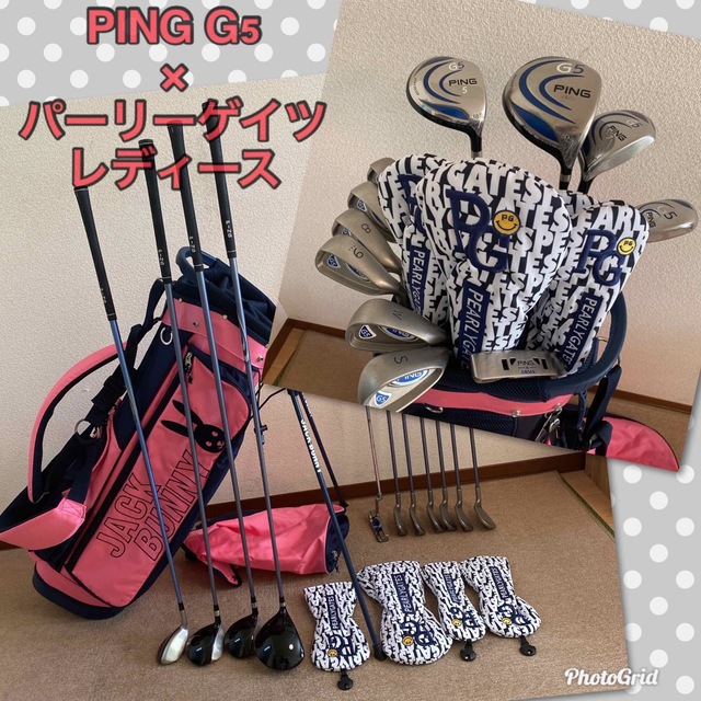 宅送] PING - 希少‼️【超美品】PING G5×パーリーゲイツ／レディース ...