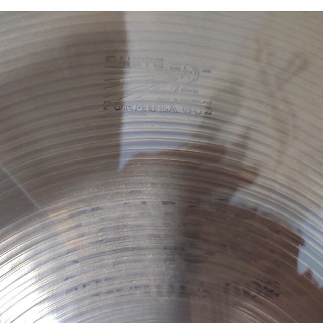 Paiste　Formula 602 16インチ 楽器のドラム(シンバル)の商品写真