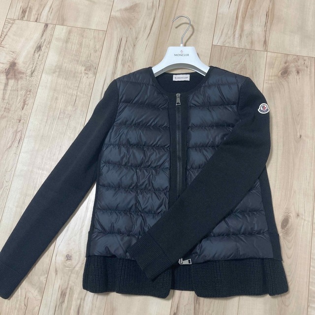 ずっと気になってた MONCLER モンクレール ニット×ダウン アウター XS