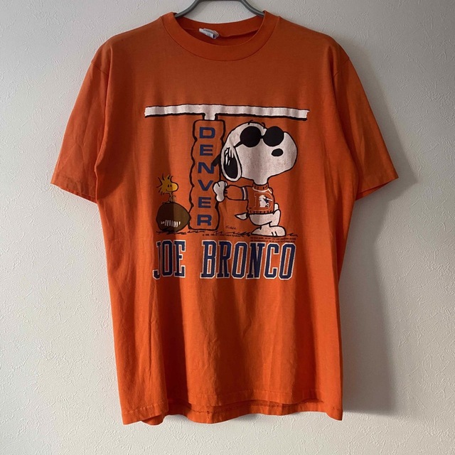 菅田将暉 着用 Snoopy Tee XL スヌーピー オレンジ Tシャツ