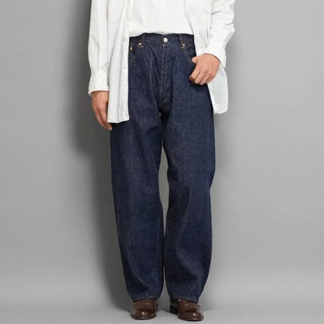 最終値下げ！DENIM WIDE PANTS