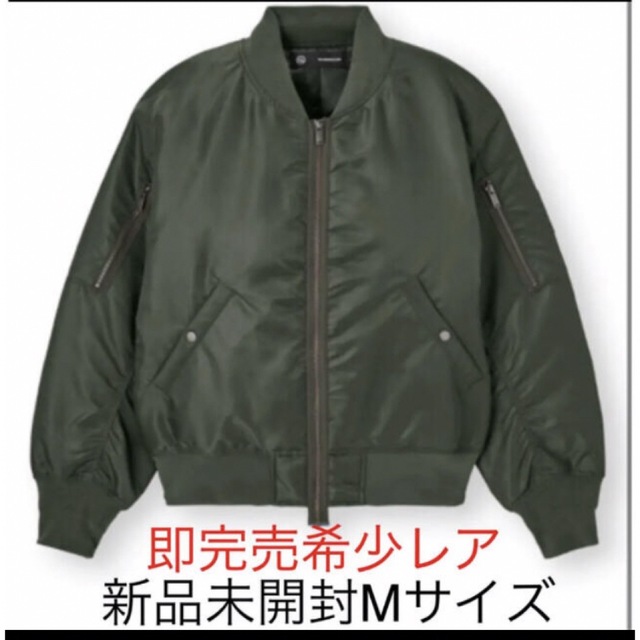 未使用新品！ GU × UNDERCOVER MA-1 ブルゾン ダークグリーン