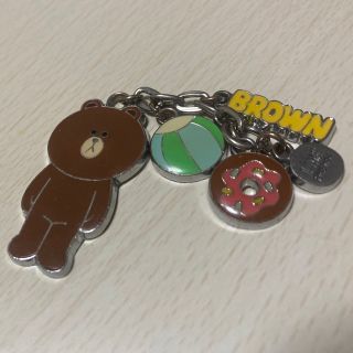 LINE FRIENDS BROWN キーホルダー(キーホルダー)