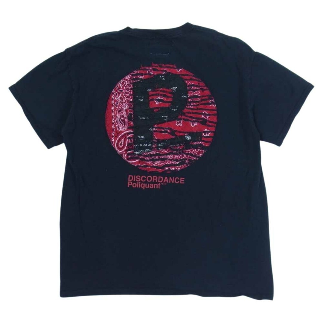 ポリクアント POLIQUANT Ｔシャツ 20AW PQ20FW-COTD3 Children of the discordance チルドレン オブ ザ ディスコーダンス ポケット付き 半袖 Tシャツ ブラック系 2