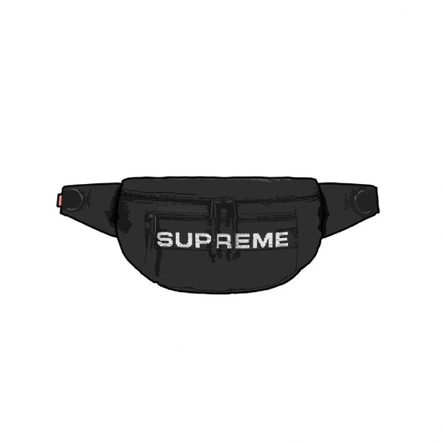 Supreme 23Ss Field Waist Bag "Black"