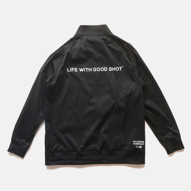 L NO COFFEE × CLUBHAUS NO GOLF ZIP PISTE-