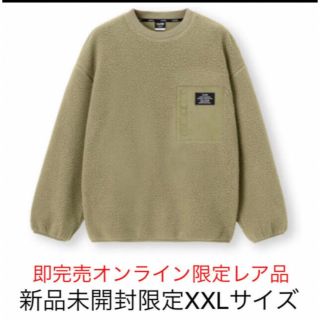 SOPH - フリースプルオーバー　1MW by SOPH オンライン限定　オリーブ　XXL