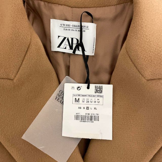 ZARA マスキュリンコート - LIMITED EDITION M