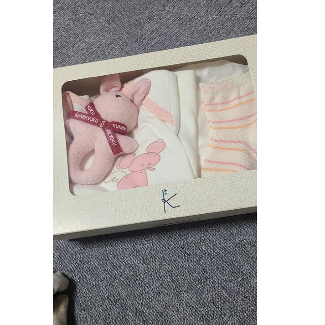 kumikyoku（組曲）(クミキョク)の全5点まとめ　組曲ベビー70　新生児肌着　母乳パットはオマケ キッズ/ベビー/マタニティのベビー服(~85cm)(Ｔシャツ)の商品写真
