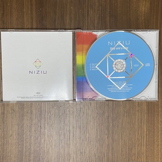 NiziU(ニジュー)のNiziU 「Step and a step」CD エンタメ/ホビーのタレントグッズ(アイドルグッズ)の商品写真