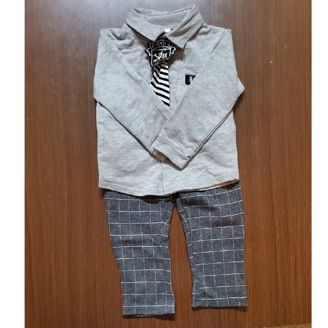 80cm✨男の子👦フォーマルスーツ👔 キッズ/ベビー/マタニティのベビー服(~85cm)(セレモニードレス/スーツ)の商品写真