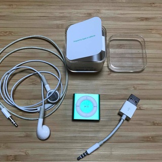 アップル(Apple)の⭐︎ジャンク品⭐︎APPLE iPod shuffle 2GB2012 MD7(ポータブルプレーヤー)