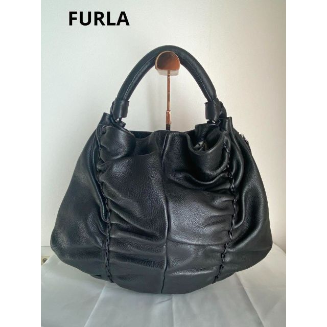 美品 FURLA レザーショルダーバッグ トートバッグショルダーバッグ