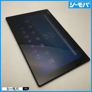ソニー(SONY)の◆R653 SIMフリーXperia Z4 Tablet SOT31黒美品(タブレット)