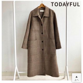 トゥデイフル(TODAYFUL)のトゥデイフルチェックコート(その他)