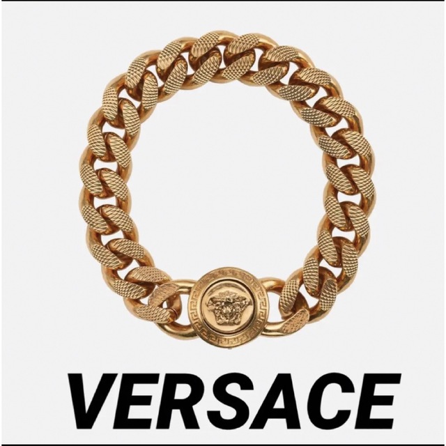 国内発送 VERSACE 喜平ブレスレット 美品⭐︎VERSACE - ブレスレット