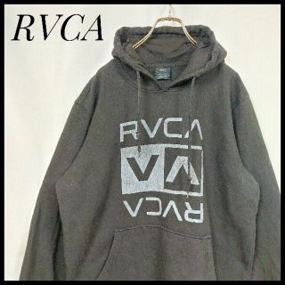 ルーカ(RVCA)のRVCA ルーカ パーカー プルオーバー スウェット デカロゴ ゆるだぼ 裏起毛(パーカー)