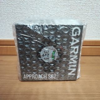 ガーミン(GARMIN)の【新品・未使用品】APPROACH-S62-BK ガーミン ゴルフウォッチ(腕時計(デジタル))