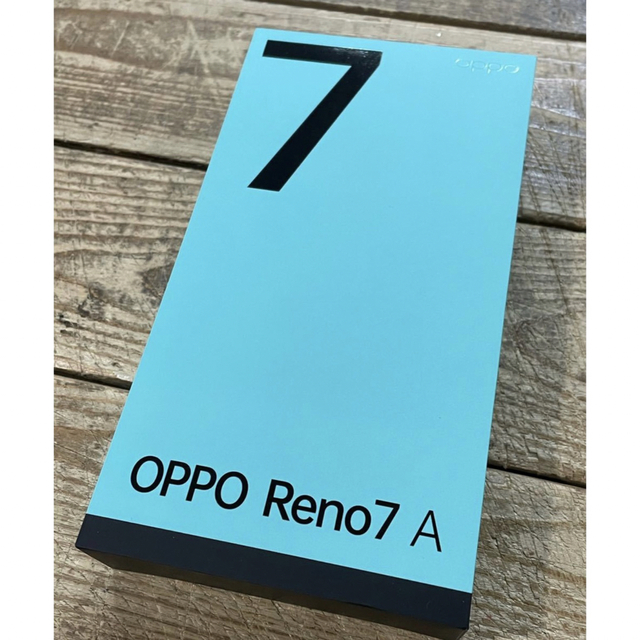 【新品】オッポ OPPO Reno7 A スターリーブラック(開封済)