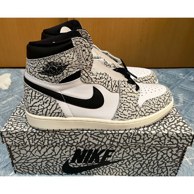 Nike Air Jordan 1 High OG White Cement 4