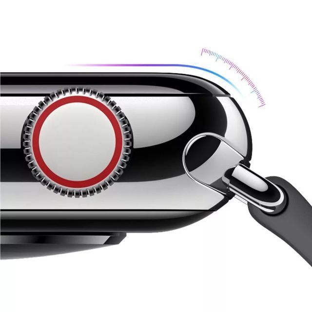 数量は多い Apple Watch アップルウォッチ 画面保護カバー 黒色 ガラス