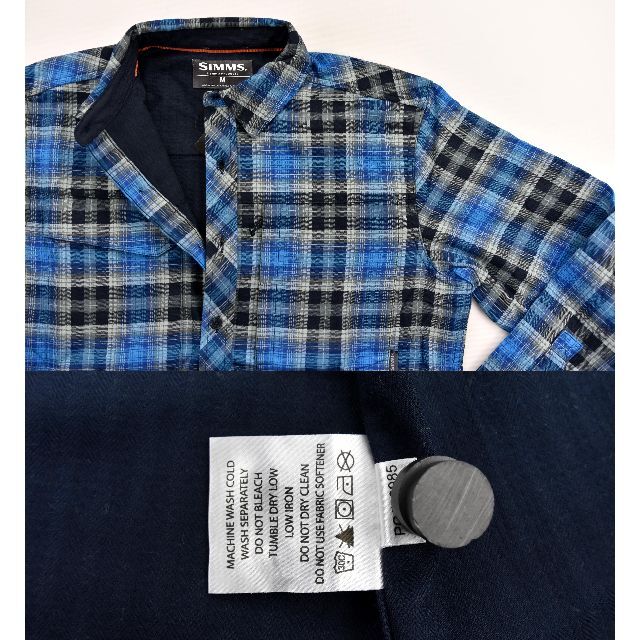 Simms★シムス Guide Flannel 長袖シャツ size:S