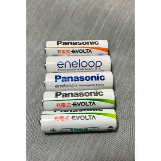 パナソニック(Panasonic)のPanasonic eneloop エネループ evolta エボルタ 単三電池(バッテリー/充電器)