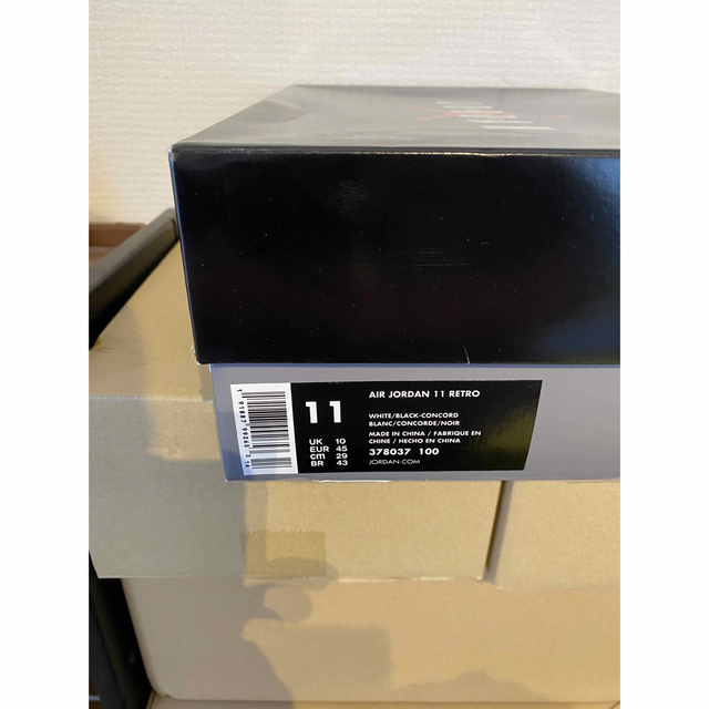 AIR JORDAN 11 RETRO CONCORD 2018 29cm 新品