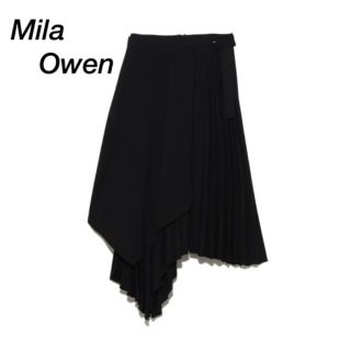 ミラオーウェン(Mila Owen)の【新品】ミラオーウェン Mila Owen プリーツレイヤードスカート(ロングスカート)