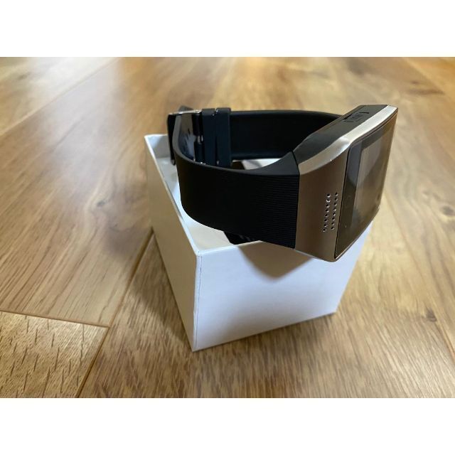Q18　スマートウォッチ　最安　桃茶　Bluetooth　ギフト　時計　おすすめ メンズの時計(腕時計(デジタル))の商品写真