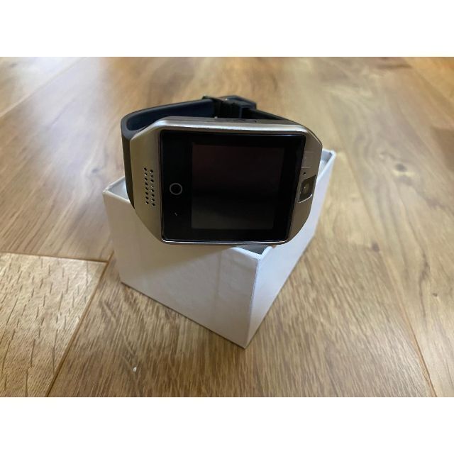 Q18　スマートウォッチ　最安　桃茶　Bluetooth　ギフト　時計　おすすめ メンズの時計(腕時計(デジタル))の商品写真
