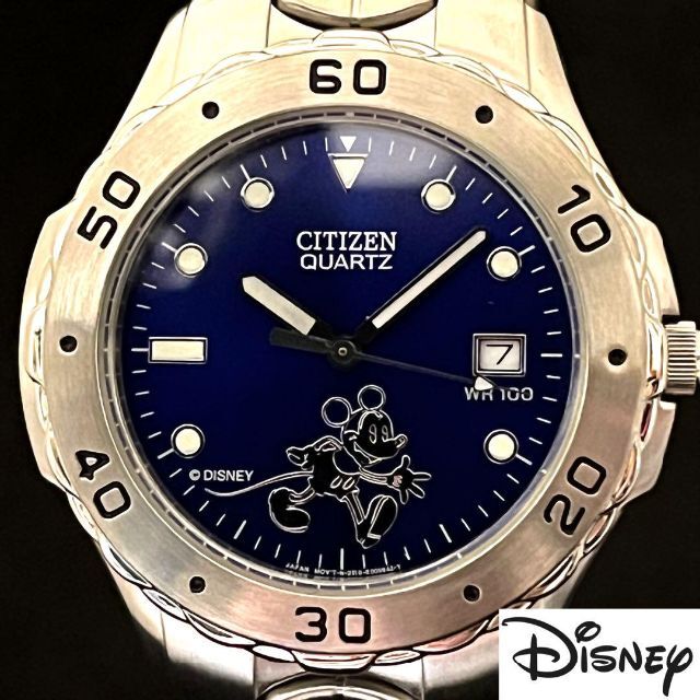 【Disney】展示品特価!/CITIZEN/シチズン/メンズ 腕時計/激レア！