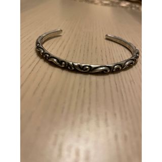 クロムハーツ(Chrome Hearts)のクロムハーツ　スクロールバンドバングル　(バングル/リストバンド)