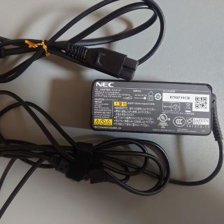 エヌイーシー(NEC)のNEC 20V 2.25A 45W ADP003  四角コネクター AC(PCパーツ)