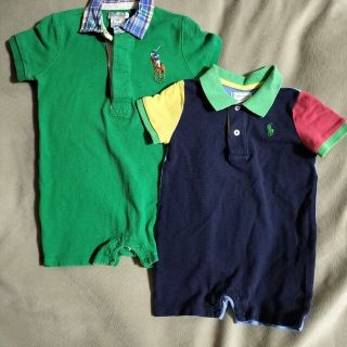 ラルフローレン(Ralph Lauren)のラルフローレン　ロンパース　2枚セット　18m(その他)