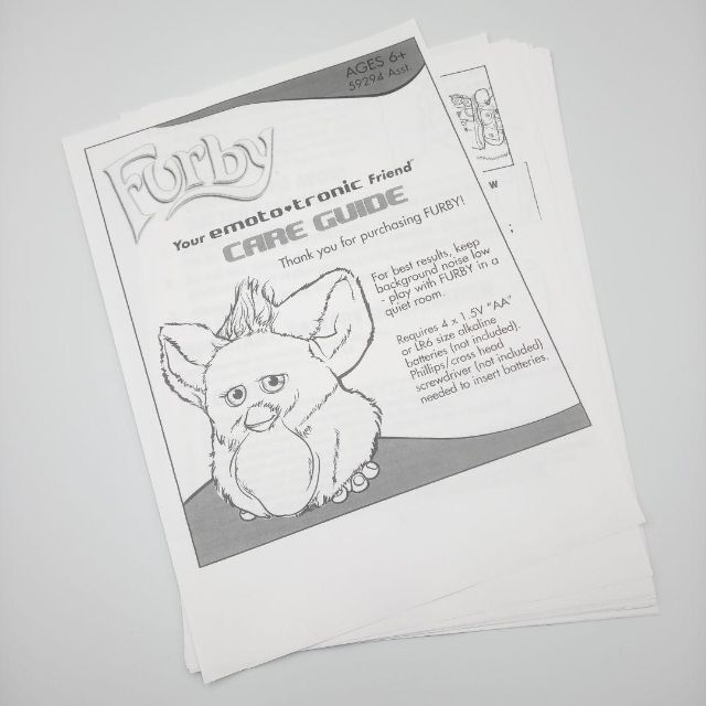 ファービー2 パッションフルーツ 英語版 動作OK 360 美品