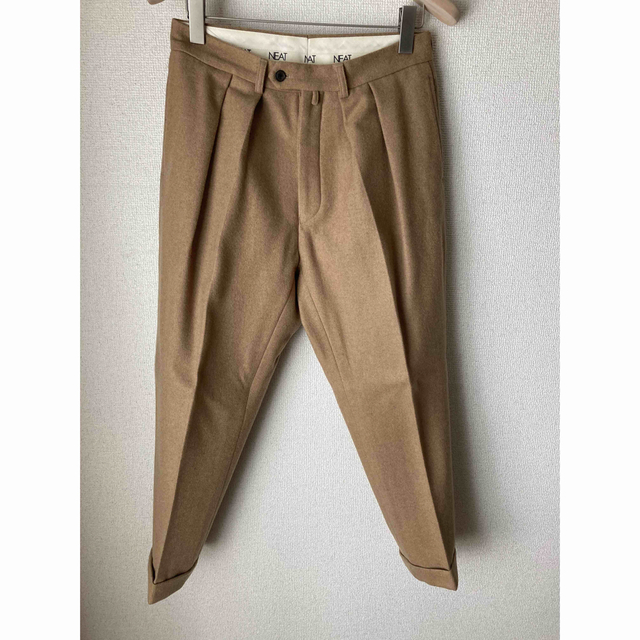 NEAT ウールカシミア 2タックパンツの通販 by moca's shop|ラクマ